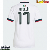 Mexico Orbelin Pineda #17 Replica Away Shirt Ladies World Cup 2026 Short Sleeve